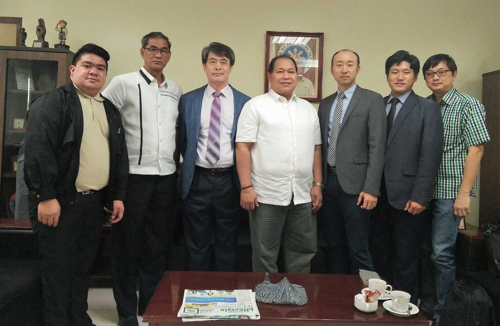 Key officials of the Boy Scouts of the Philippines and the International Youth Fellowship Philippines during a meeting on February 22.